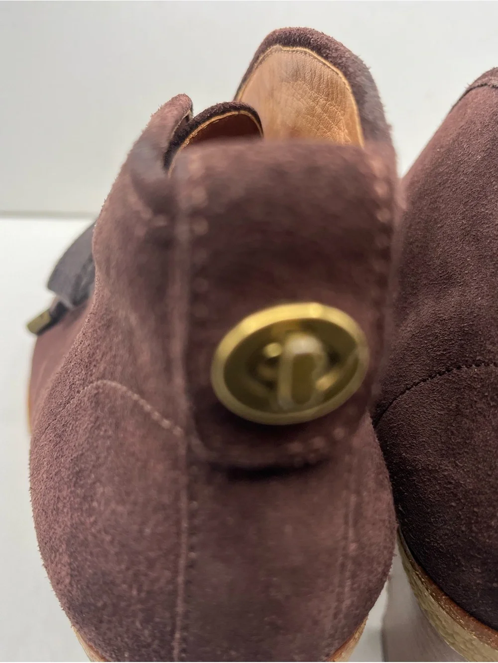 Coach suede ankle